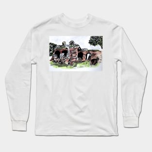 Flavian Amphitheater Pozzuoli Italy Long Sleeve T-Shirt